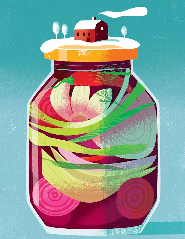 Food illustration — Studio Garcia Amsterdam